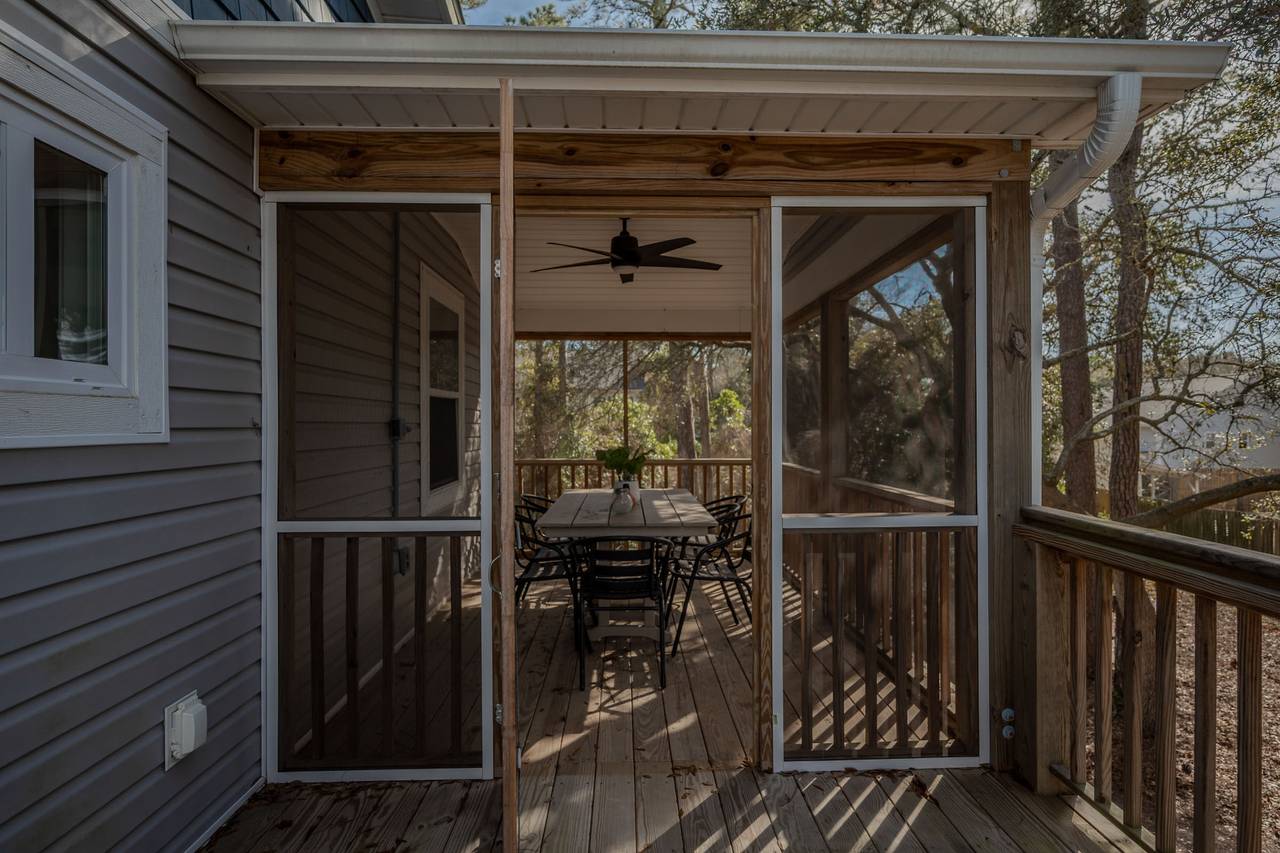 Screened Porch Interior